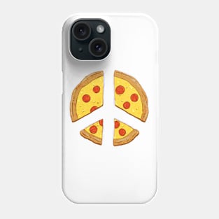 Peace of Pizza Phone Case
