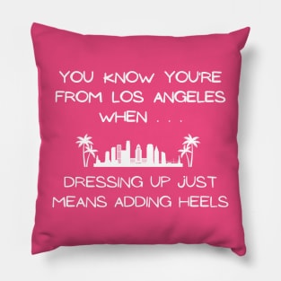 Los Angeles Heels Pillow