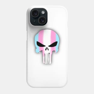 Trans Pride Skull Phone Case