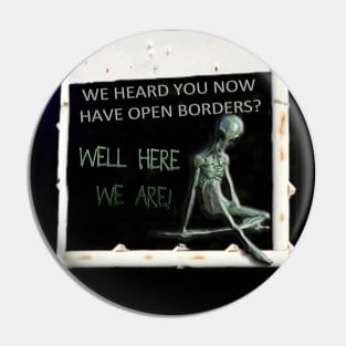 Open Borders? Well they're here... Pin