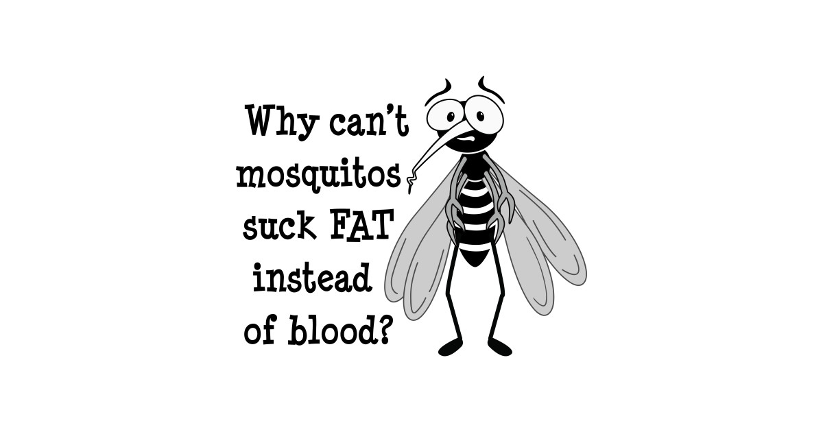 Funny Mosquito - Mosquito - T-Shirt | TeePublic