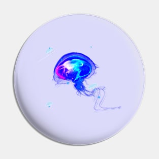 Bright Jellyfish Pin