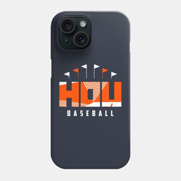 HOU Baseball Ballpark Phone Case by funandgames