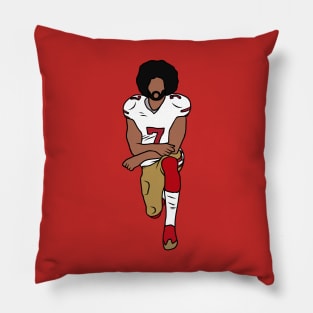 Colin Kaepernick Kneel Pillow