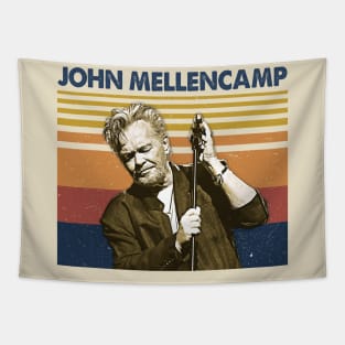 John Country Mellencamp Vintage Retro Tapestry