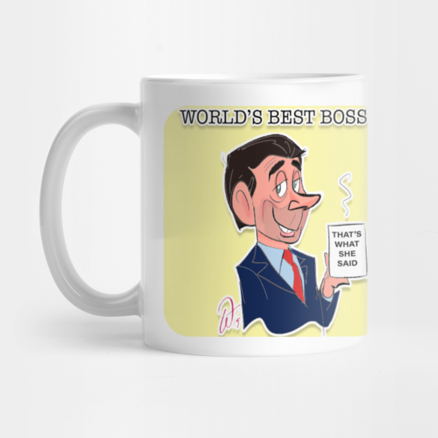 Michael Scott World S Best Boss The Office Tv Show Mug Teepublic