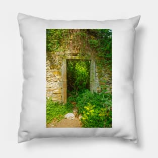 Stone Portal, Cinque Terre Pillow