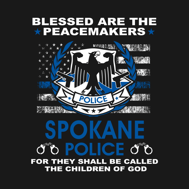 Spokane Police  – Blessed Are The PeaceMakers by tadcoy