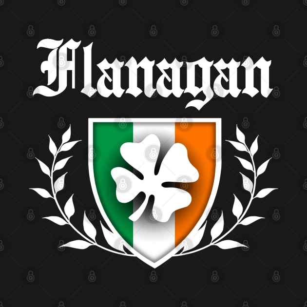 Flanagan Shamrock Crest by robotface