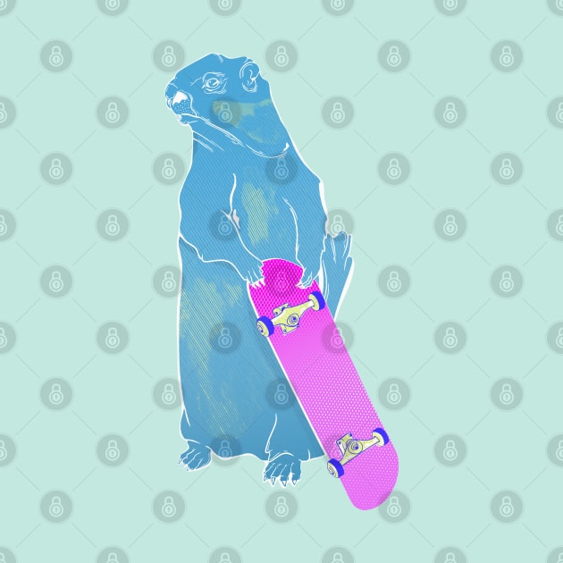 Marmot Skateboarding by mailboxdisco