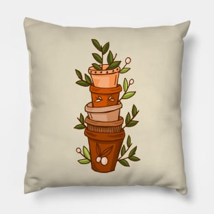 The Secret Garden - Pots Pillow