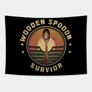 Wooden Spoon Survivor Tapestry