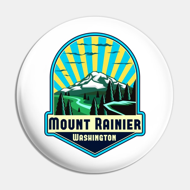 Mount Rainier National Park Washington WA Pin by heybert00