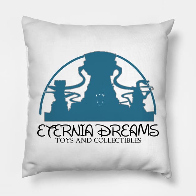 eternia dreams logo 2 Pillow by EterniaDreams