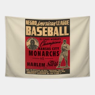 vintage negro american baseball Tapestry