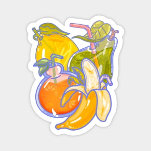 Juicy Snack Pack Magnet