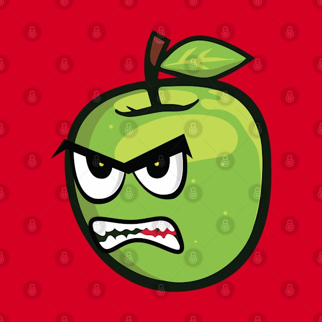 That's one Angry Apple by Duukster