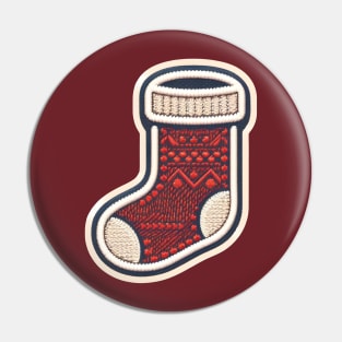 Christmas Sock Pin