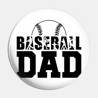 Baseball Dad Shirt Pin