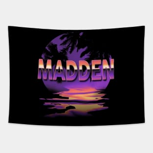 Quotes Madden Name Retro Styles Birthday 70s 80s 90s Tapestry