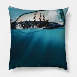 Capsule Voyage Art Print Pillow