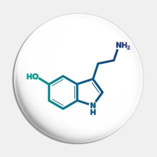 Serotonin - Blue Pin