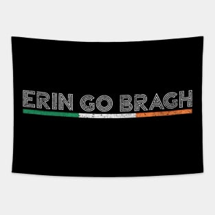 Erin Go Bragh / Original Irish Pride Faded-Style Retro Design Tapestry