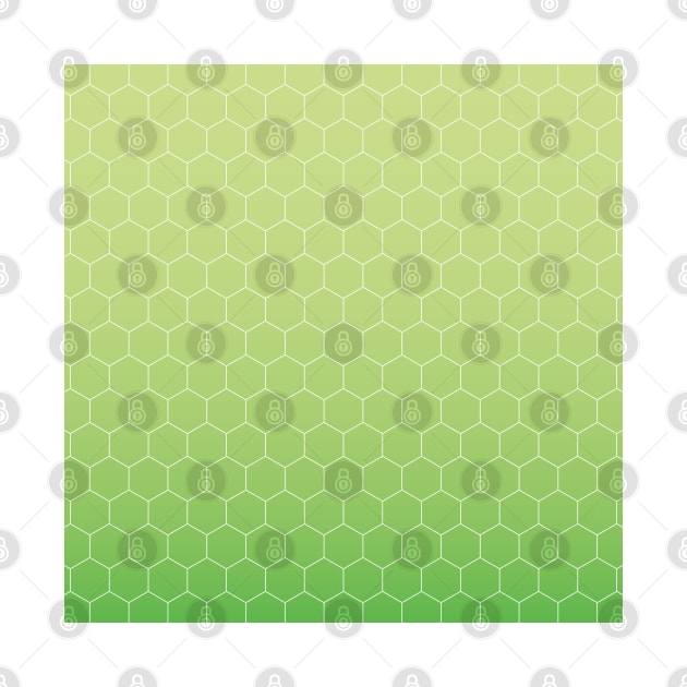 Green honeycomb by AtelierNab