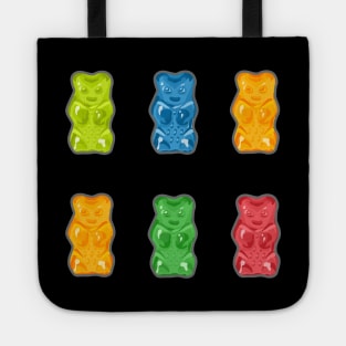 Colorful Gummy Bears Tote