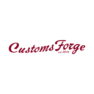 CustomsForge old-timey logo T-Shirt