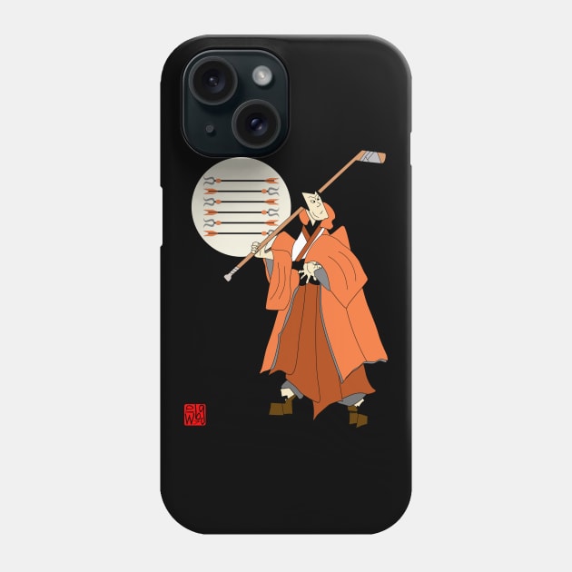 Philadelphia Flyers Samurai Phone Case by BennySensei