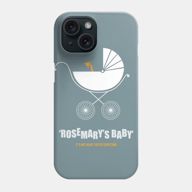 Rosemary's Baby - Alternative Movie Poster Phone Case by MoviePosterBoy