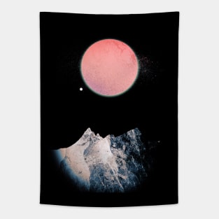 A pink orb Tapestry