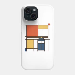 Mondrian Who Phone Case