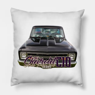 1967 Chevrolet C10 Stepside Pickup Truck Pillow