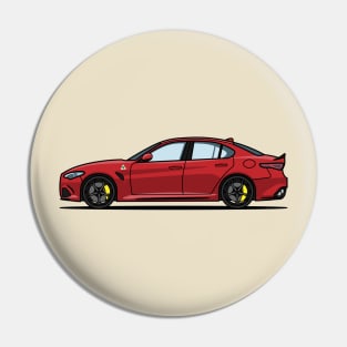 Giulia red Pin