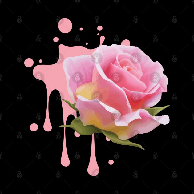 Pink Rose by batinsaja