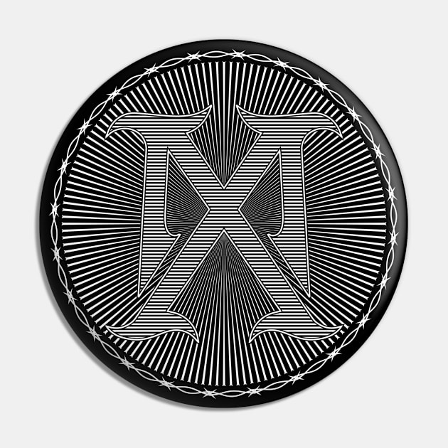 Madame X - Wire Edition White Pin by EyeseeMS