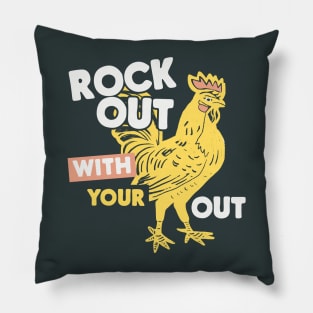 Musical Rooster Pillow