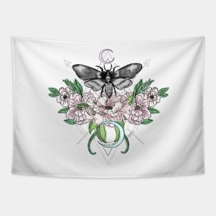 Deathhead Moth Tapestry