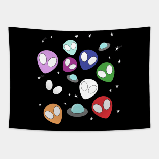 Alien invasion Tapestry