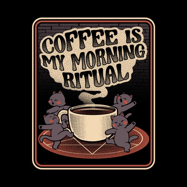 Coffee Morning Ritual Cats by Tobe Fonseca by Tobe_Fonseca