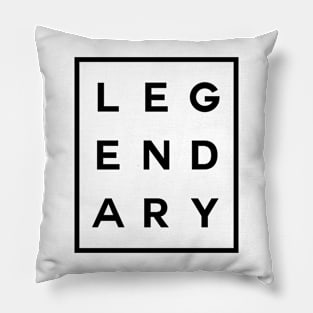 Legendary Boxed (Black) Pillow