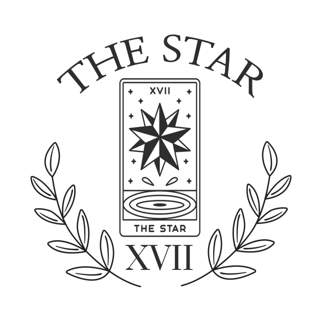 minimalistic the star tarot by grafitytees