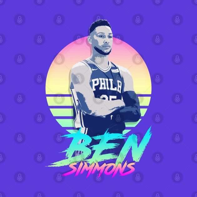 Ben Simmons Retro Futuristic Aesthetic by StupidHead