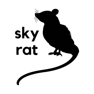 Sky rat- a pigeon design T-Shirt