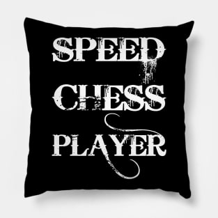 Speed Chess Player Pillow