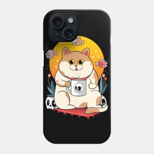 Morning Coffee Cat Phone Case