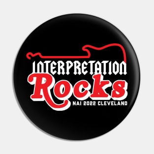 Interpretation Rocks Conference Tee Pin