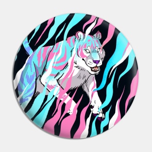 PRIDE- Trans tiger Pin